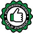 Zufrieden oder Geld zurück