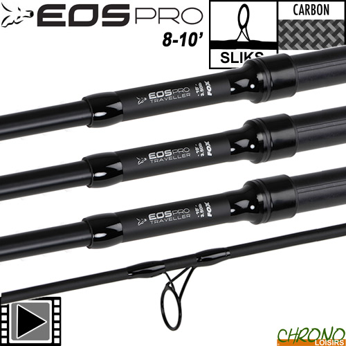 Fox EOS Pro Traveller 8-10' 3.5lbs Full Shrink Rod (x3)