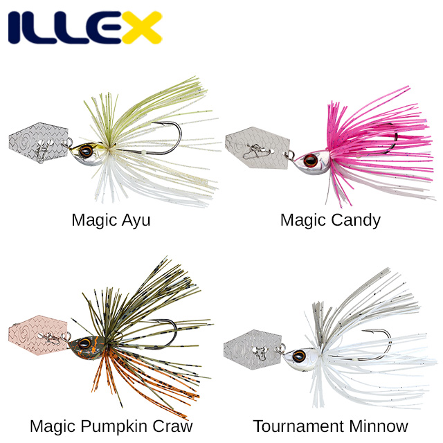 Chatterbait Illex Crazy Crusher JR.7G