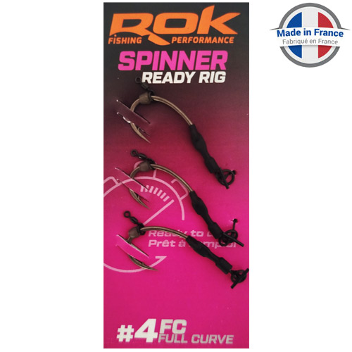Hameçon Rok Spinner-Rig Full Curve (par 3)