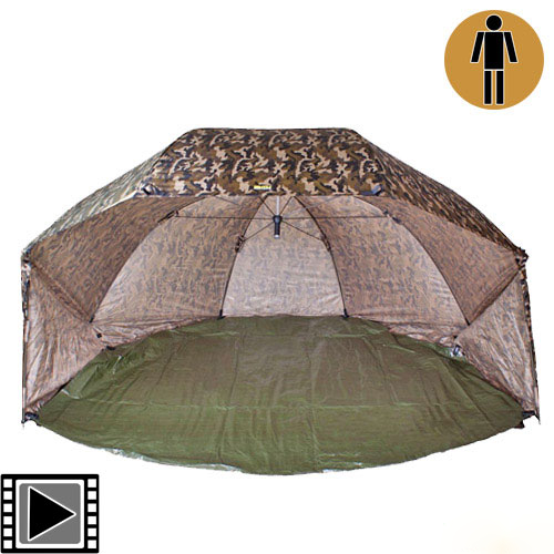 Refugio Faith Oval Brolly Complet Camu 60''