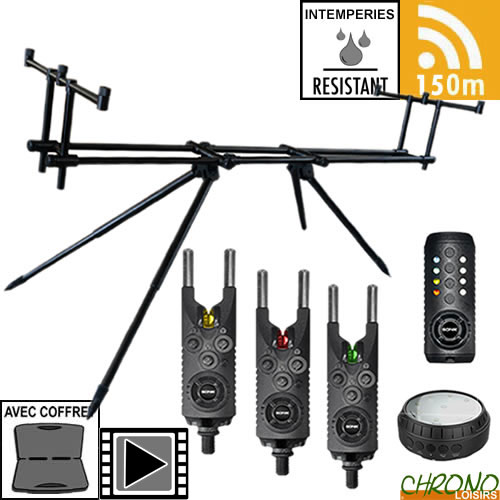 Sonik Stanz Pod *3 or 4 Rod Pod* NEW Carp Fishing Rod Pods Both Sizes