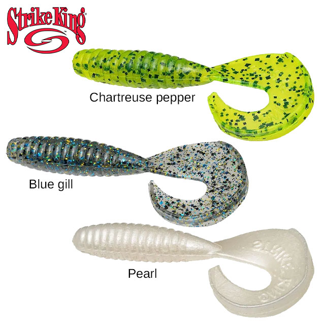 Leurre Rage Grub Strike King 10cm 