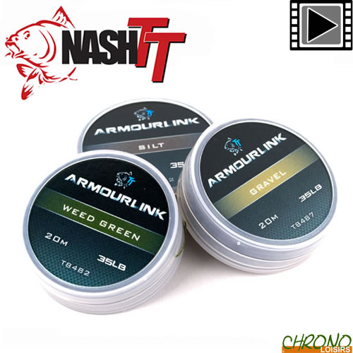 Tresse Nash Armourlink 35lbs 20m (les 3)