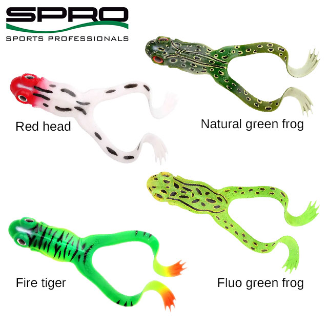 Leurre Iris The Frog Spro 12cm