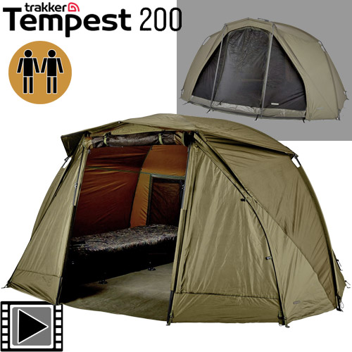 Biwy Trakker Tempest 200 2 places (Biwy + Chambre Intérieure)