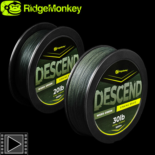 RidgeMonkey Descend Sinking Braid 1000m