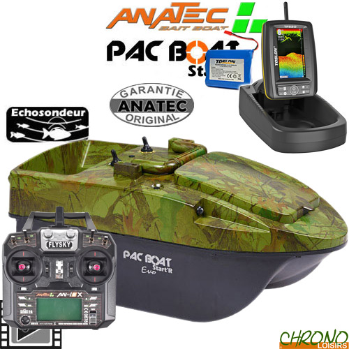 ANATEC Bateau Amorceur Pacboat Start'r Evo Forest Camo - Cdiscount