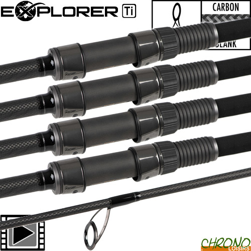 Fox Explorer Ti 8-10' 3.5lbs Rod (x4)