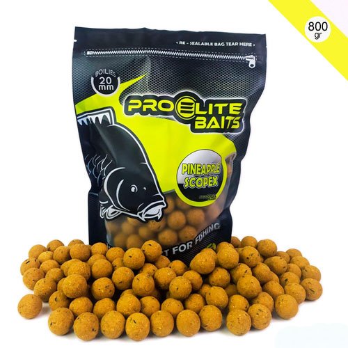 Pro Elite Baits Boilies Piñapple & Scopex 20mm 800g