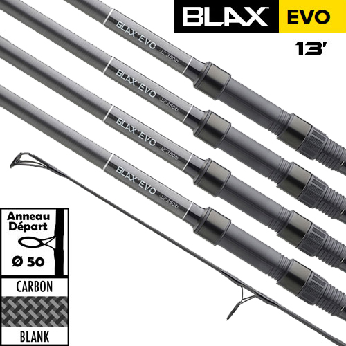 Canne Carp Spirit Blax Evo 50mm 13' 3.5lbs (les 4)