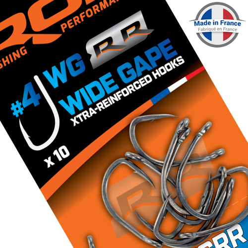Hameçon ROK WG-RR Wide Gape Xtra-Reinforced (par 10)