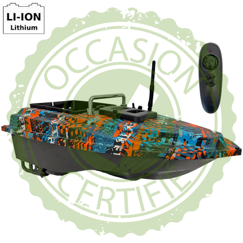 Bateau Amorceur CCarp Flash Boat Blue & Orange (Occasion)