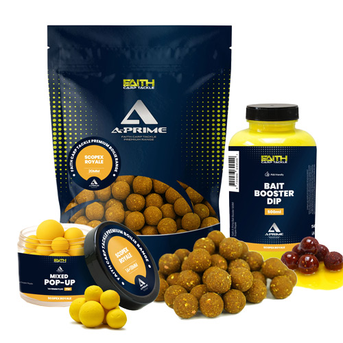 Pack Appâts Faith A-Prime Scopex Royale 20mm 1kg