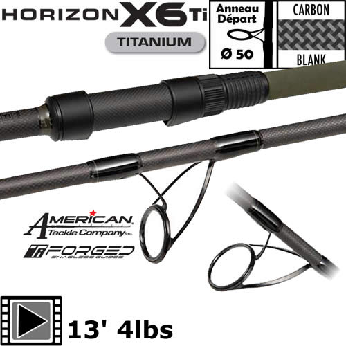 Canne Fox Horizon X6 TI LTD Custom Olive 13' 4lbs