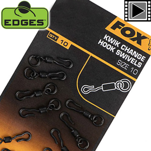 Fox Edges Kwik Change Hook T10 (set di 10)