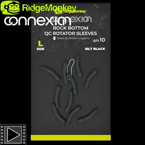 RidgeMonkey Connexion Rock Bottom QC Rotator Sleeves (x10)