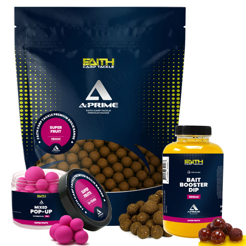 Pack Appâts Faith A-Prime Super Fruit 16mm 5kg