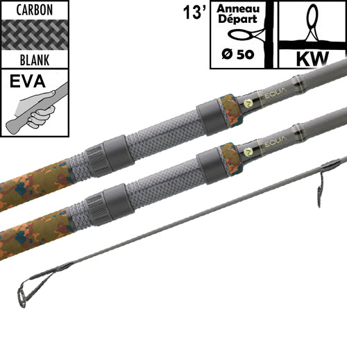 Canne Prowess Equa 50mm 13' 4lbs Full EVA Camo (les 2)