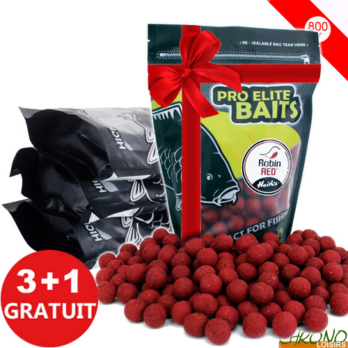 Pro Elite Baits Boilies Robin Red 20mm 800g (x3)