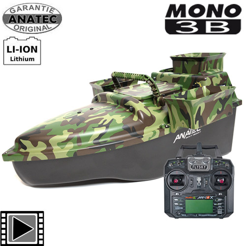 Anatec Monocoque 3B Forest Lithium AN-i6X Bait boat