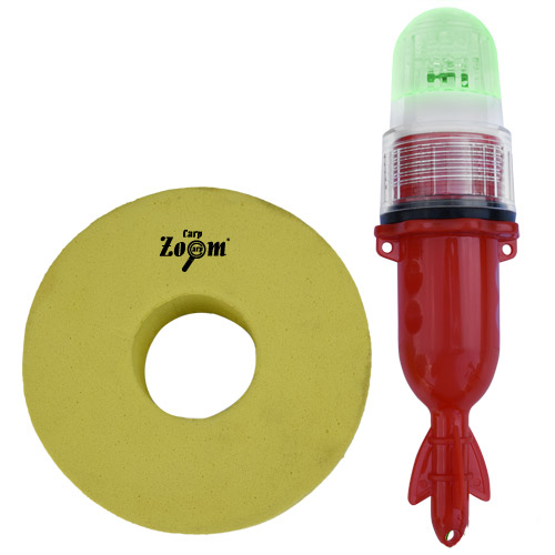 Marqueur Carp Zoom Floating Marker Light Vert + Mousse