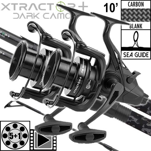 Ensemble Sonik Xtractor+ Dark Camo 10' 3,5lbs FS 6000 LC (les 2)