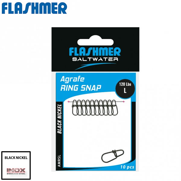 Agrafe Inox Flashmer Ring Snap
