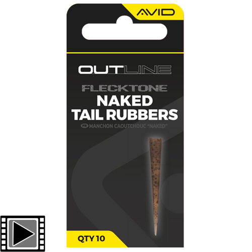 Tétine Avid Carp Outline Flecktone Naked (par 10)