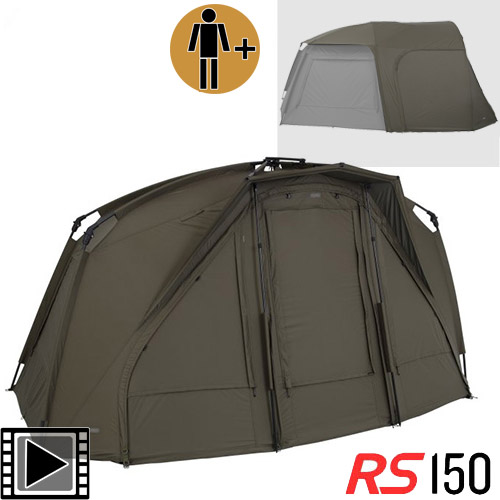 Trakker Tempest RS 150 1 man (Bivvy + Social Cap)
