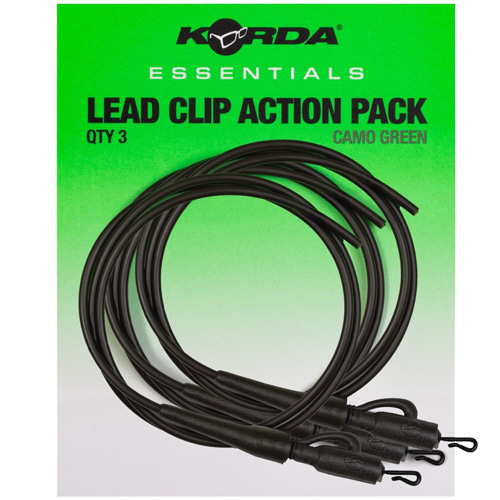 Montage Korda Essential Lead Clip Action Pack (par 3)