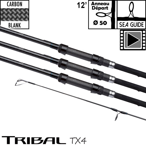 Canne Shimano TX-4A Carp 50mm 12' 3.5lbs (les 3)