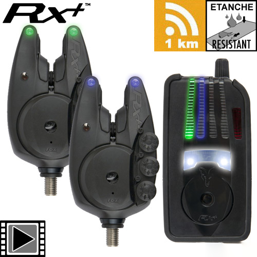 Coffret Fox Centrale 2 Détecteurs Micron Rx+