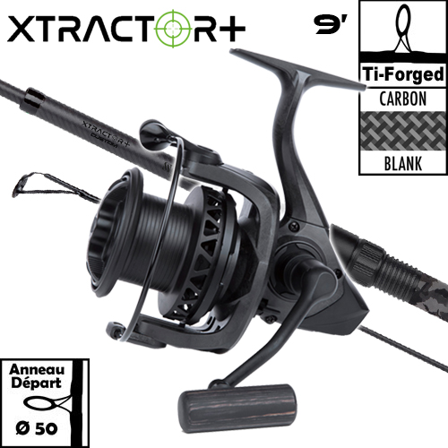 Ensemble Sonik Xtractor+ Custom 50mm 9' 3.5lbs Full Camo Duplon 5000 Carbon