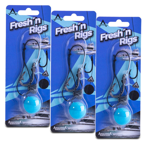 Désodorisant Voiture Fresh'N Rigs Bleu Rêve d'Océan (les 3) 