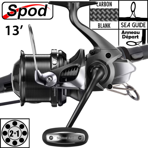 Ensemble Shimano TX-B Spod 13' 5lb Aerlex XTC Spod 14000