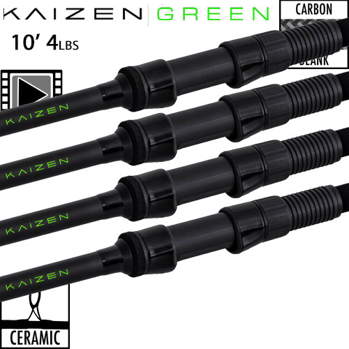 Canne Korda Kaizen Green Ceramic 10' 4lbs (les 4)