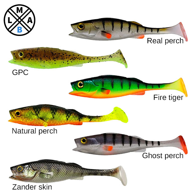 Leurre LMAB Kofi Perch - Barsch 14 - 14cm