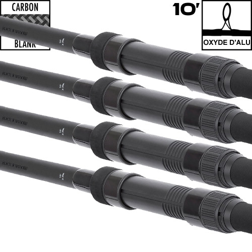 Daiwa Black Widow Carp Rod 10' 3.5lbs (x4)