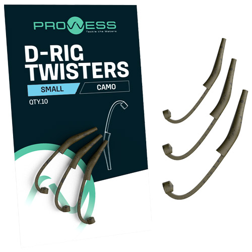 Adaptateur Prowess D-Rig Twisters Camo (par 10)