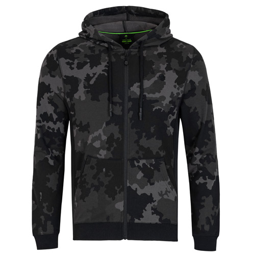 Sweat Zippé Korda Hoodie Black Kamo