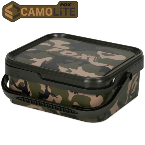 Seau Fox Camo Bucket 6L