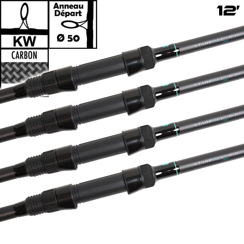 Canne Prowess Starfall Pro DG 50mm 12' 3.5lbs (les 4)