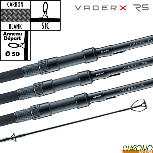 Sonik VaderX RS 50mm 13' 3.5lbs Rod (x3)