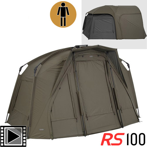 Trakker Tempest RS 100 1 man (Bivvy + Social Cap)