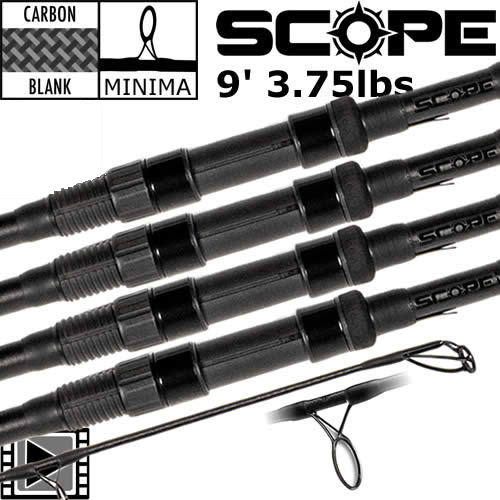 Canne Nash Scope 9' 3.75lbs (les 4)