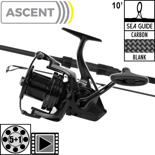 Ensemble Avid Carp Ascent 10' 3.5lbs Full Shrink Revolve 8000FD