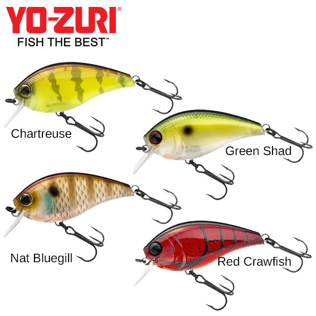 Leurre 3DB Crank 1.5 Squareb 60mm Yo-Zuri