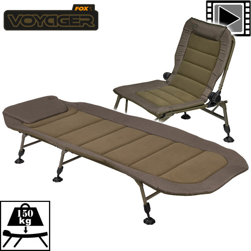 Pack Bed Level Chair Fox Voyager Compact