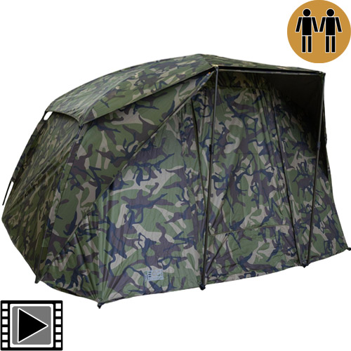 Biwy Fox EOS Pro Camo 2 places (Biwy + Vapour Cap)